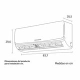 Aire Acondicionado Challenger Blanco 73x28cm 110 Voltios con Apagado Automático y con Temporizador - Electronicos | Bylmo