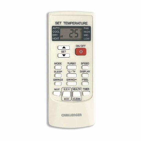 Aire Acondicionado Challenger Blanco 48x40cm 110 Voltios con Apagado Automático y con Temporizador - Electronicos | Bylmo