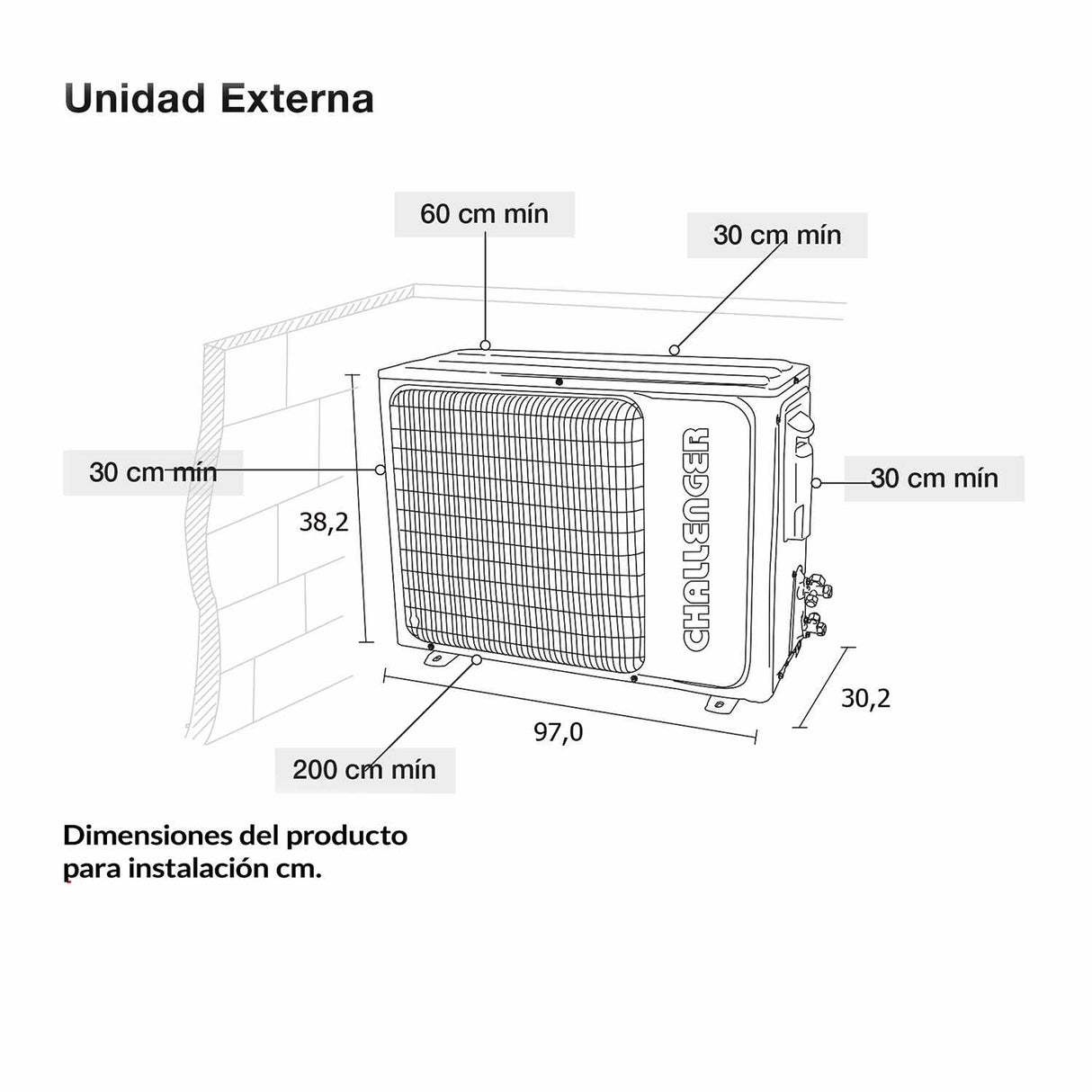 Aire Acondicionado 18KB Inverter 220 Voltios Blanco - Electronicos | Bylmo