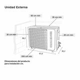 Aire Acondicionado 18KB Inverter 220 Voltios Blanco - Electronicos | Bylmo