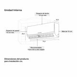 Aire Acondicionado 9KB Inverter 220 Voltios Blanco - Electronicos | Bylmo