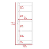 Alacena Balleria Plus Blanco 43 cm con Una Puerta - Muebles Organizadores | Bylmo