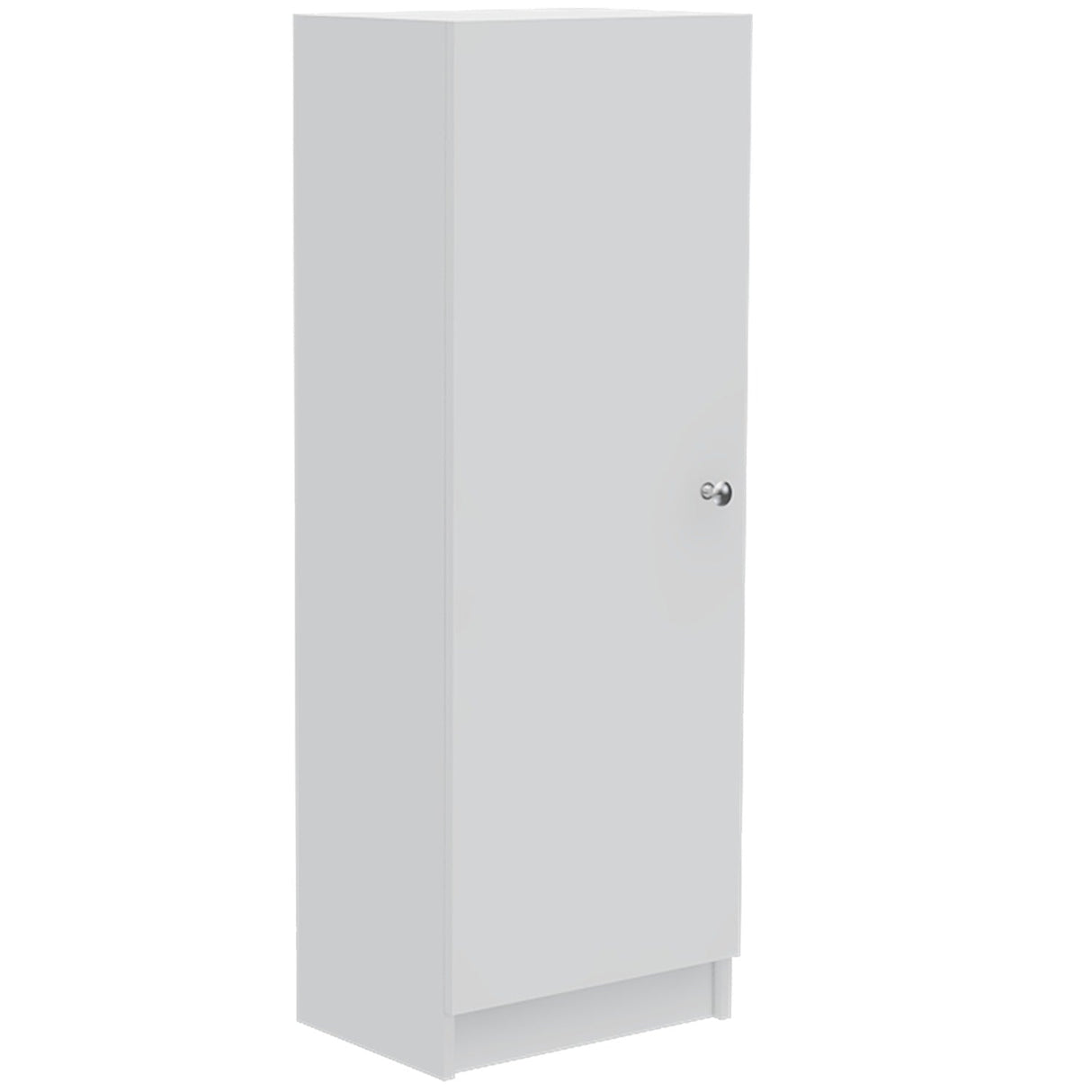 Alacena Belleria Blanco 43 cm con Una Puerta y Tres Entrepaños - Alacenas y Muebles Microondas | Bylmo