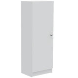 Alacena Belleria Blanco 43 cm con Una Puerta y Tres Entrepaños - Alacenas y Muebles Microondas | Bylmo