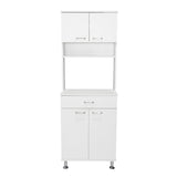 Alacena Della Plus Blanco 60x169cm con Un Entrepaño y con Cuatro Puertas - Alacenas y Muebles Microondas | Bylmo