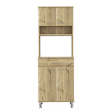 Alacena Della Duna 60 cm Con un Cajón, Entrepaños y Cuatro Puertas - Alacenas y Muebles Microondas | Bylmo
