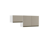 Mueble Superior Santiago Pecan 150 cm - Muebles Organizadores | Bylmo