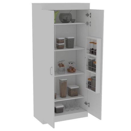Alacena Varese Blanco 70 cm con Dos Puertas - Muebles Organizadores | Bylmo