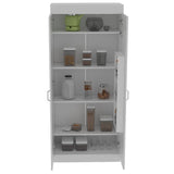 Alacena Varese Blanco 70 cm con Dos Puertas - Muebles Organizadores | Bylmo