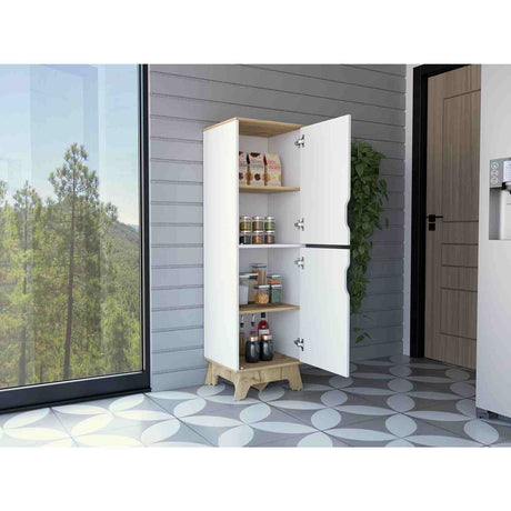 Alacena Z65 Blanco 45 cm con Dos Puertas - Alacenas y Muebles Microondas | Bylmo