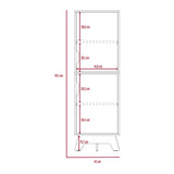 Alacena Z65 Blanco 45 cm con Dos Puertas - Alacenas y Muebles Microondas | Bylmo