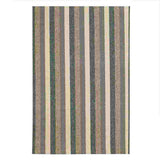 Alfombra California 100 cm x 150 cm de Hogar Verde Militar con Lineas - Tapetes y Alfombras | Bylmo
