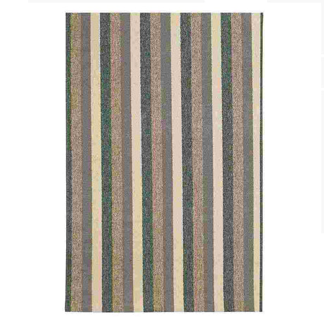 Alfombra California 100 cm x 150 cm de Hogar Verde Militar con Lineas - Tapetes y Alfombras | Bylmo