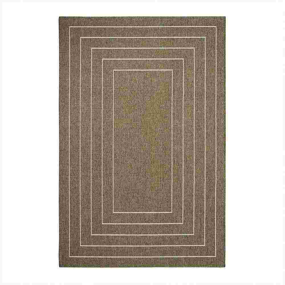 Alfombra Dover Camel 150x100cm Rectangular Medio Suave de Cuadros - Tapetes y Alfombras | Bylmo