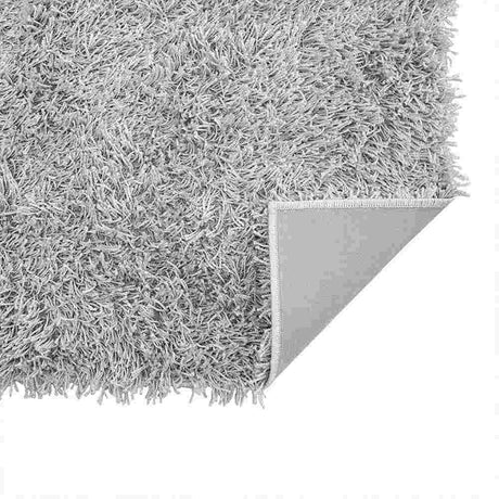 Alfombra Hawai 100 cm x 150 cm de Hogar Gris Claro Peludo - Tapetes y Alfombras | Bylmo