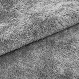 Alfombra Laurel 100 cm x 150 cm de Hogar Grafito Peludo - Tapetes y Alfombras | Bylmo