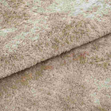 Alfombra Laurel 100 cm x 150 cm de Hogar Beige Peludo - Tapetes y Alfombras | Bylmo
