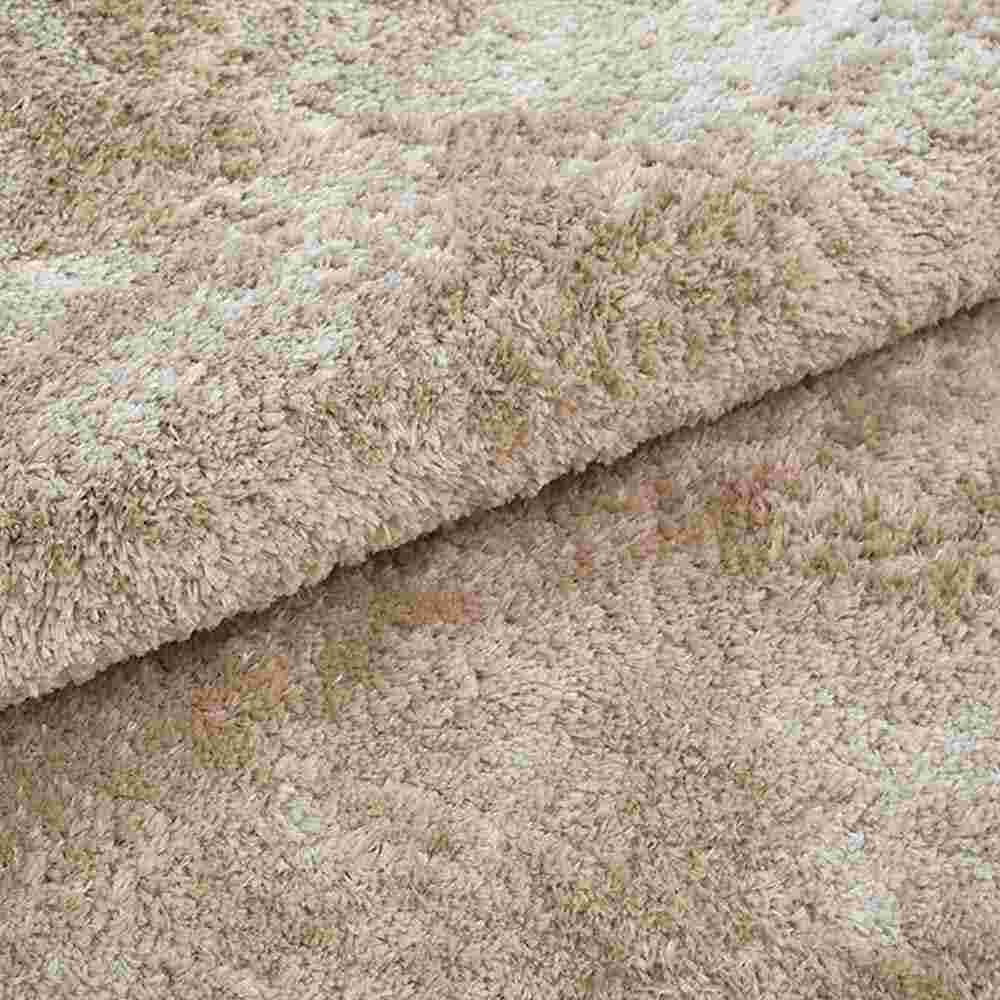 Alfombra Laurel 150 cm x 200 cm de Hogar Beige Peludo - Tapetes y Alfombras | Bylmo