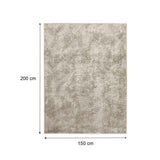 Alfombra Laurel 150 cm x 200 cm de Hogar Beige Peludo - Tapetes y Alfombras | Bylmo