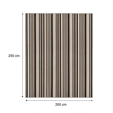 Alfombra Newark 200 cm x 250 cm de Hogar Orla con Lineas - Tapetes y Alfombras | Bylmo