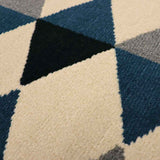 Alfombra Oregon 100 cm x 150 cm de Hogar Beige con Rombos - Tapetes y Alfombras | Bylmo