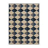 Alfombra Oregon 150 cm x 200 cm de Habitación Beige con Rombos - Tapetes y Alfombras | Bylmo