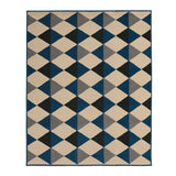 Alfombra Oregon 200 cm x 250 cm de Hogar Beige con Rombos - Tapetes y Alfombras | Bylmo