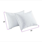 Almohada Plumas Sinteticas Blanco 70 cm Termosellada - Almohada | Bylmo