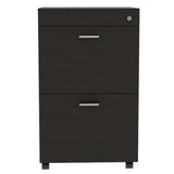 Archivador Wengue 49.5x45cm con Dos Cajones y con Cerradura - Escritorios y Archivadores | Bylmo