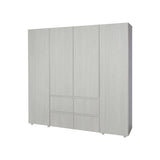 Closet Chanel Niebla 200x200.1cm con 4 Cajones con 5 Entrepaños - Closets | Bylmo