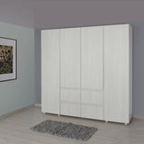 Closet Chanel Niebla 200x200.1cm con 4 Cajones con 5 Entrepaños - Closets | Bylmo