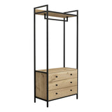 Closet Dreams Duna 80x180cm con 3 Cajones sin Entrepaños - Closets | Bylmo