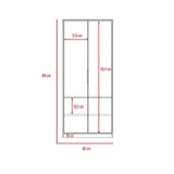 Closet Col Gales 80 cm con Dos Puertas - Closets | Bylmo
