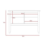 Arrimo Essencial Caramelo 85 cm Minimalista - Bifes | Bylmo