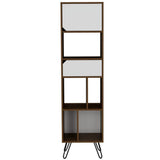 Biblioteca Palermo Gales 45 cm con Puertas y Entrepaños - Bibliotecas | Bylmo