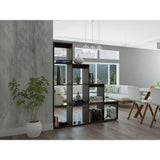 Biblioteca Escalera Beijing Amaretto 162 cm con Entrepaños - Bibliotecas | Bylmo