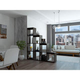 Biblioteca Escalera Beijing Amaretto 162 cm con Entrepaños - Bibliotecas | Bylmo