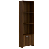 Biblioteca Lisa Caramelo 63 cm con Entrepaños y Puertas - Bibliotecas | Bylmo