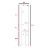 Bar Chicago Gales 45 cm con Espejo y Puertas de Vidrio - Bares | Bylmo