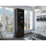 Bar Syrah Wengue 51x180cm con Un Cajón y sin Portabotellas - Bares | Bylmo