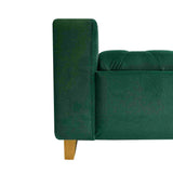 Banqueta Nugo Verde 102 cm con Baúl - Sofas y Poltronas | Bylmo