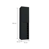 Bar Obregon Wengue 45 cm con Dos Puertas - Bares | Bylmo