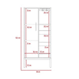 Bar Soho Plus Bellota 60 cm con Una Puerta y Entrepaños Laterales - Bares | Bylmo