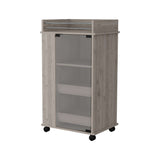 Bar Baltimore Ceniza 55x99cm sin Cajones y sin Portabotellas - Bares | Bylmo