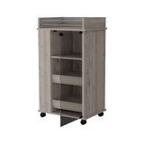 Bar Baltimore Ceniza 55x99cm sin Cajones y sin Portabotellas - Bares | Bylmo
