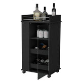 Bar Baltimore Wengue 55x99cm sin Cajones y sin Portabotellas - Bares | Bylmo