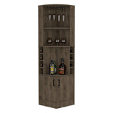 Bar Esquinero Andorra Bellota 47 cm con Almacenamiento - Bares | Bylmo