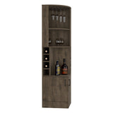 Bar Esquinero Andorra Bellota 47 cm con Almacenamiento - Bares | Bylmo