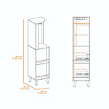 Bar Esquinero Cincinatti Bellota 45 cm con Cajón Lateral - Bares | Bylmo