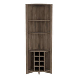 Bar Esquinero Esquinero Essential Bellota 49x180.6cm sin Cajones y con Diez Portabotellas - Bares | Bylmo